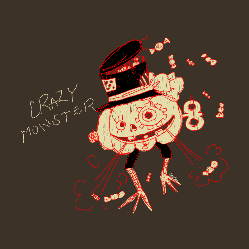 Crazy Monster(Pumpkin)